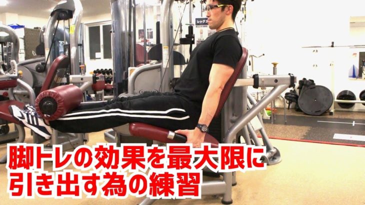 【一般の方向け】安全に脚の筋肉に効かせられるようになるレッグエクステンションのやり方