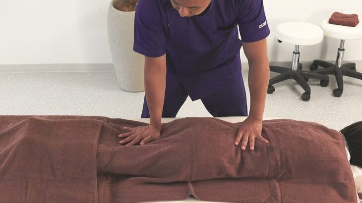 筋肉の深層に届く深い指圧　整体マッサージ癒し動画ASMA/Deep　acupressure reaching deep muscles     Massage