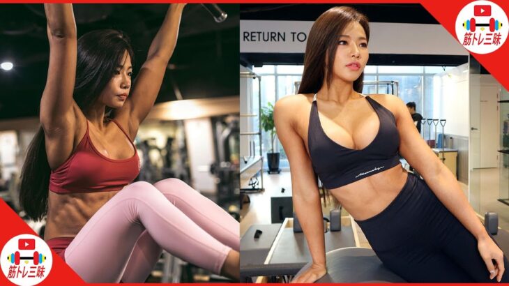 【筋肉女子】韓国の美人すぎる筋トレ女子 IFBB BIKINI PRO│권은진さん