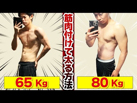 【小食向けデブエット】3ヶ月で+15kg筋肉をつけて太る方法【4STEP】